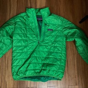 Patagonia Green Quarter Zip Jacket